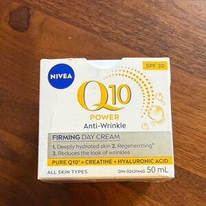 Nivea Q10 Power Anti-Wrinkle Firming Day Cream - 50ml - new!
